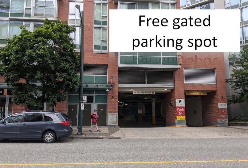 Downtown King Suite-Surround Views-Pool/Gym/Parkng Vancouver Exterior foto